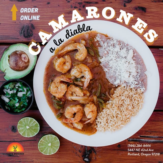 Camarones a la Diabla.