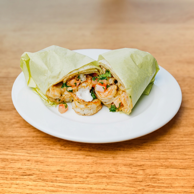 Shrimp Burrito.