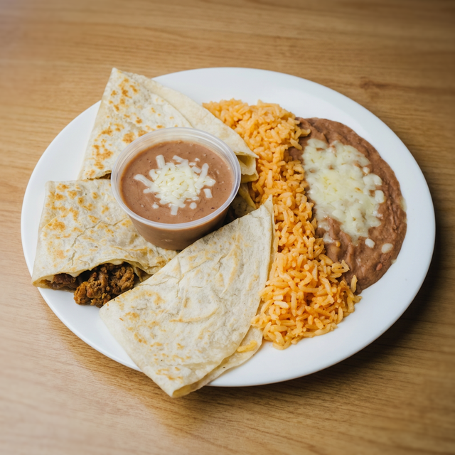 Quesadilla Plate (Cheese).